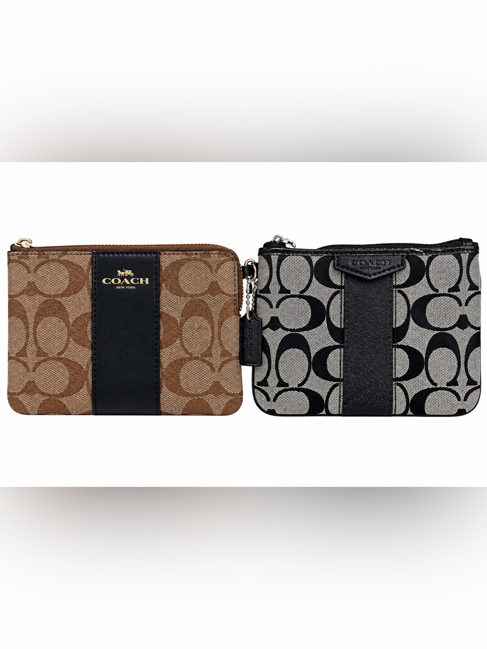 Coach Signature Wristlet Bundle – Set of 2